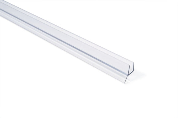 Frameless Shower Door Seal w/ wipe for 1/4