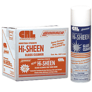 Somaca/CRL Hi-SHEEN® Glass Cleaner - One Case - 3371100