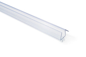 Frameless Shower Door Bottom Sweep w/ Drip Rail 1/2" Glass, 36"